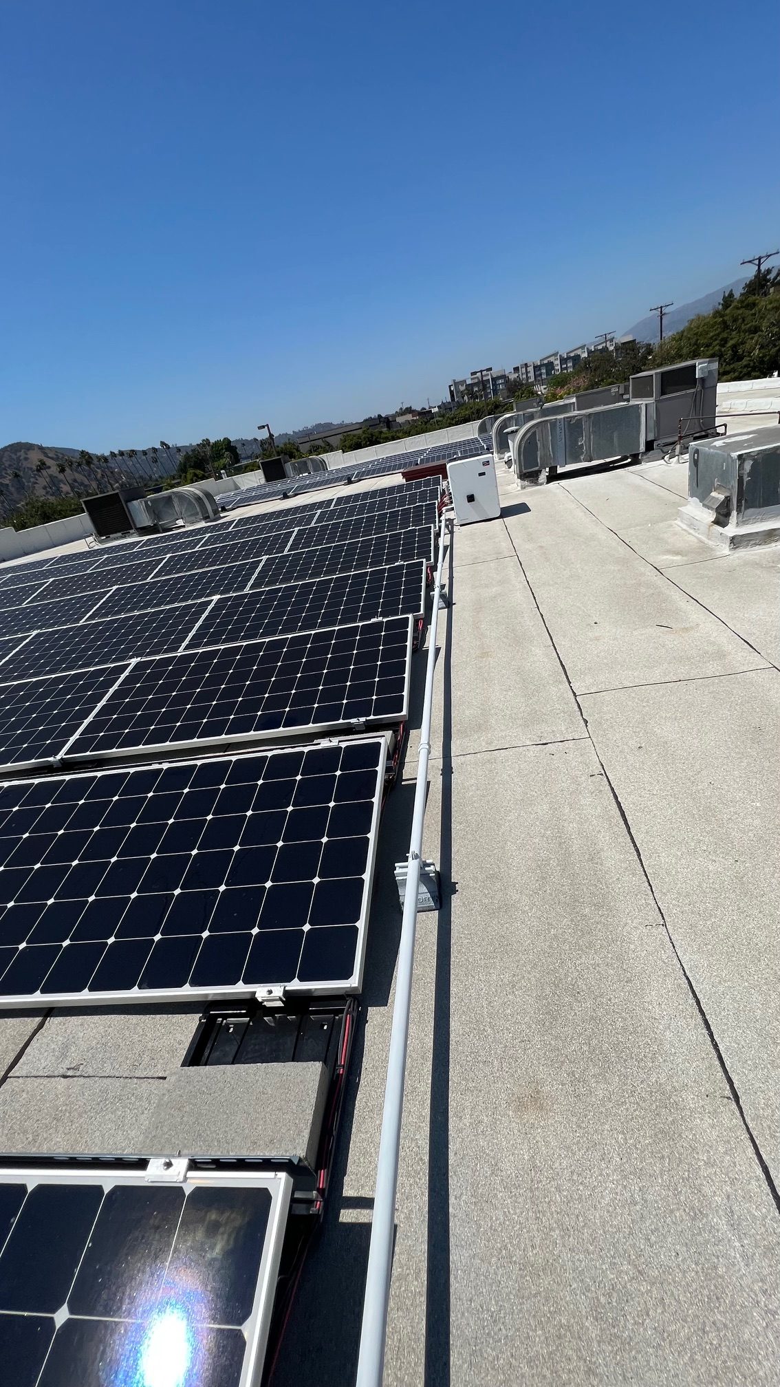 50 kW commercial solar, Glendale CA