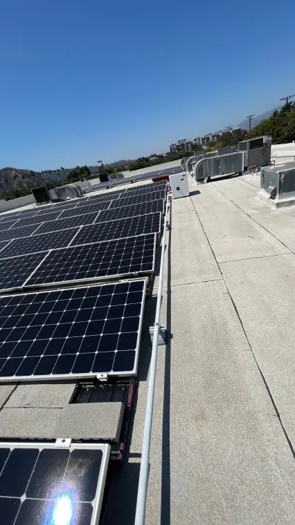 50 kW solar system, Glendale CA